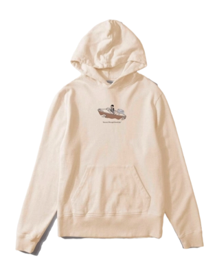 Hoodie Edmmond Studios Men Basil Hoodie Plain Vanilla 2023