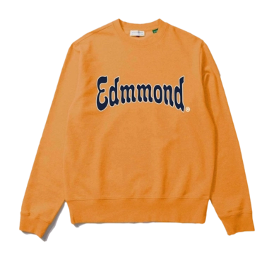 Sweatshirt Edmmond Studios Men Curly Plain Caramel