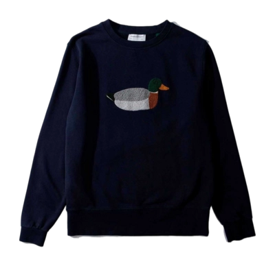 Sweatshirt Edmmond Studios Men Duck Hunt Plain Navy 2023