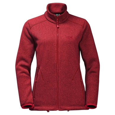 Vest Jack Wolfskin Caribou Asylum Women Red Fire