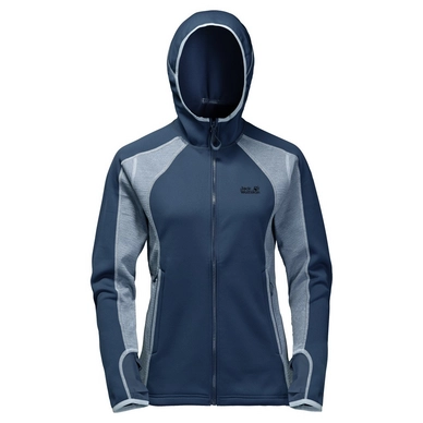 Fleece Jack Wolfskin Grise Fjord Women Dark Sky