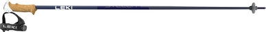 Ski Pole LEKI Women Stella S Midnight Blue Dark Metallic White White Gold