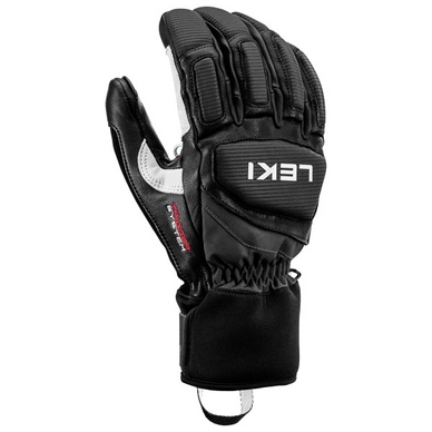 Gloves Leki Griffin Pro 3D Black White