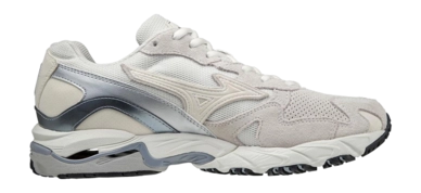 Mizuno Unisex Wave Rider 10 White Gray Tradewinds