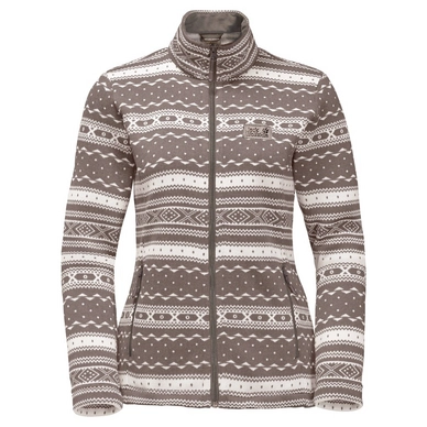 Trui Jack Wolfskin Shackleton Women Siltstone All Over