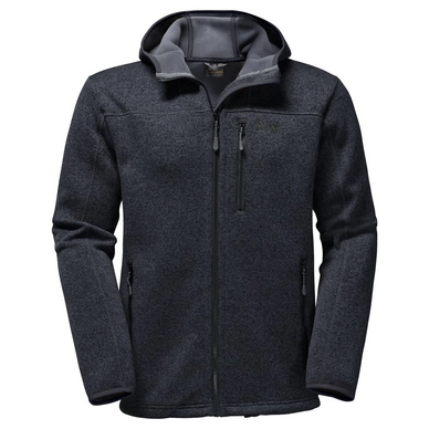 Fleece Jack Wolfskin Norrland Men Black