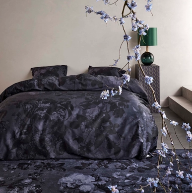 Dekbedovertrek Essenza Floor Nightblue Satijn