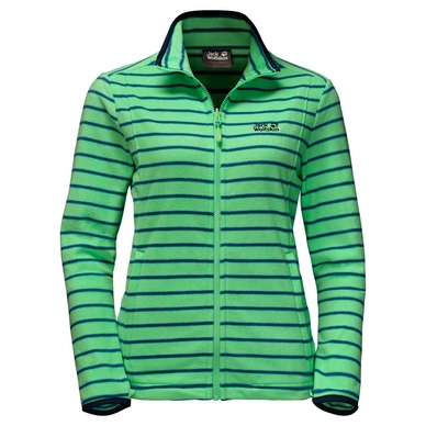 Gilet Jack Wolfskin Kiruna Striped Women Spring Green Stripes
