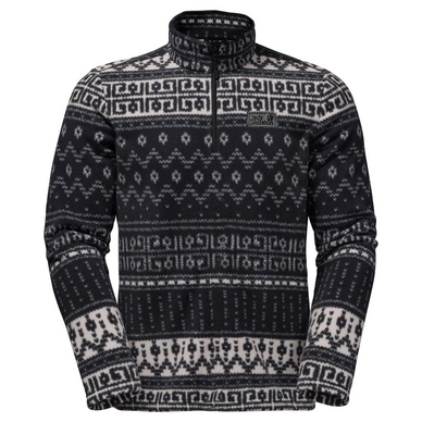 Pullover Jack Wolfskin Shackleton Pullover Schwarz Herren