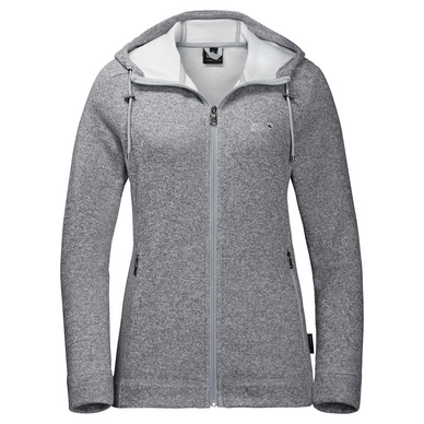 Fleecejacke Jack Wolfskin Finley Slate Grey Damen
