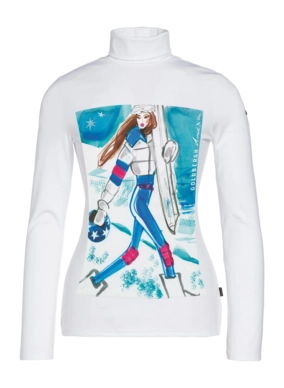 Longsleeve Goldbergh Women Catwalk Long Sleeve Tee White