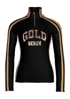 Ski Sweatshirt Goldbergh Women Goblet Black/Gold