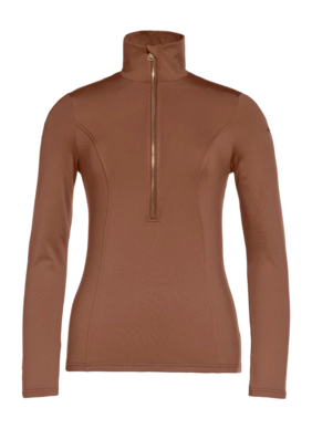 Ski Sweatshirt Goldbergh Women's Serena Dark Brown