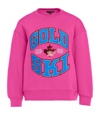 Pullover Goldbergh Rink Crew Neck Damen Passion Pink