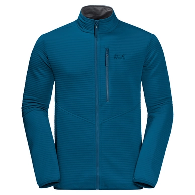 Fleece Jack Wolfskin Men Modesto Glacier Blue
