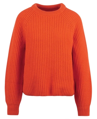 Jumper Barbour Women Hartley Knit Pumpkin