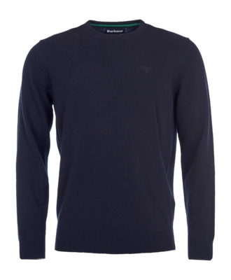 Pull Barbour Homme Essential L/Wool Crew Neck Navy