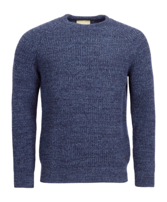 Pull Barbour Homme Horseford Crew Navy