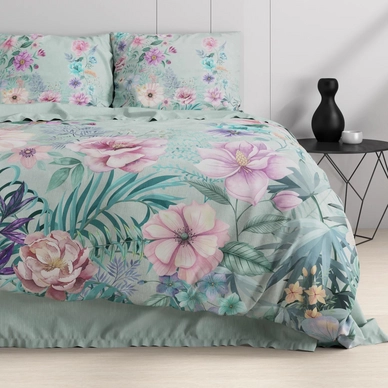 Dekbedovertrek Dreamhouse Nature Flore Blauw Katoen