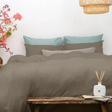 Dekbedovertrek Dreamhouse Mousseline Taupe