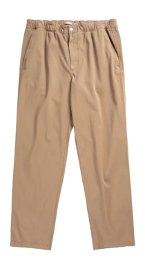 Trouser Norse Projects Men Ezra Relaxed Organic Stretch Twill Utility Khaki