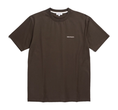 T-Shirt Norse Projects Men Johannes Organic Logo Beech Green