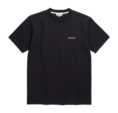 T-Shirt Norse Projects Men Johannes Organic Logo Black