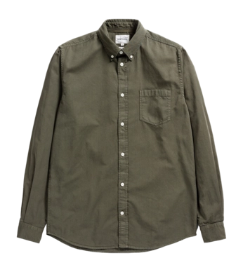 Shirt Norse Projects Men Anton Light Twill Beech Green