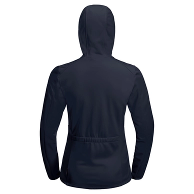 Vest Jack Wolfskin Women Kiewa Hooded Midnight Blue