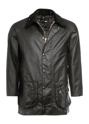 Jas Barbour Men Beaufort Wax Jacket Black
