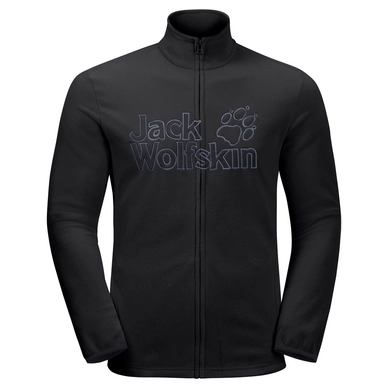 Fleecejacke Jack Wolfskin Zero Waste Schwarz Herren