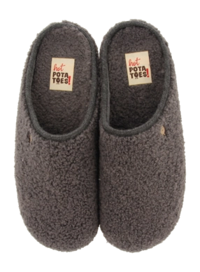 Hausschuhe Hot Potatoes Nordfyn Herren Grey