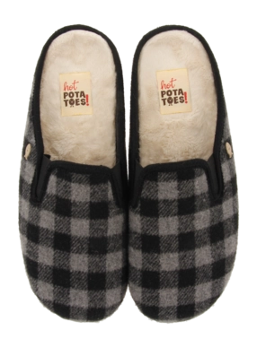 Pantoffel Hot Potatoes Men Peggau Grey