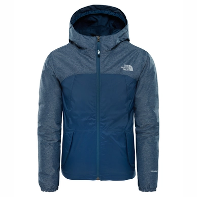 Jacke The North Face Warm Storm Jacket Blue Wing Teal Mädchen