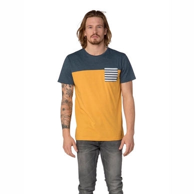 T-Shirt Protest Men Scorpion Longfit T-Shirt Dark Yellow