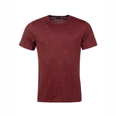 T-Shirt Protest Men Solution T-Shirt Merlot