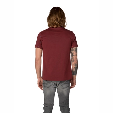 T-Shirt Protest Men Solution T-Shirt Merlot