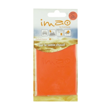 Luchtverfrisser IMAO Parfumkaart Sur Le Sable Chaud Oranje