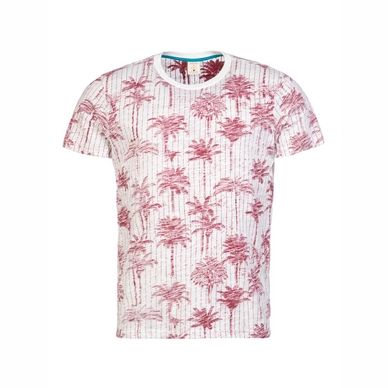 T-Shirt Protest Men Boswell Red Sangria