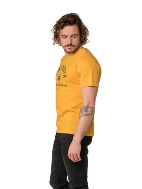 T-Shirt Protest Men Sandwich T-Shirt Dark Yellow