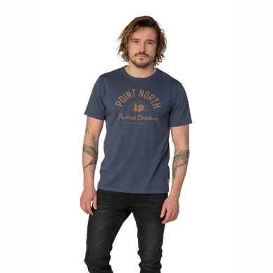 T-Shirt Protest Men Sandwich T-Shirt Navy Blue