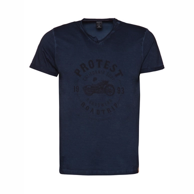 T-Shirt Protest Men Lew Ground Blue