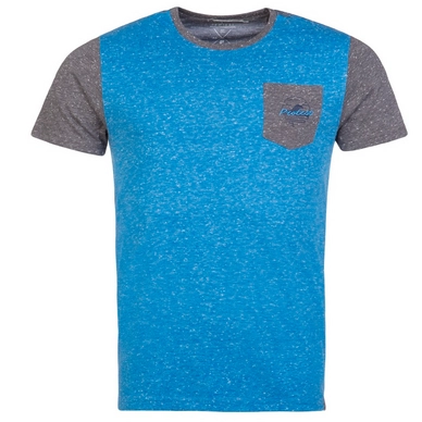 T-Shirt Protest Men Savier Medium Blue
