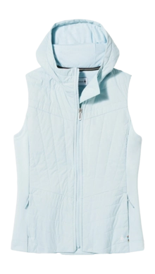 Gilet à Capuche Smartwool Femme Smartloft Vest Winter Sky
