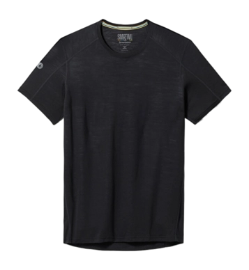 Maillot de Vélo Smartwool Homme Ultralite Mountain Bike Short Sleeve Tee Black