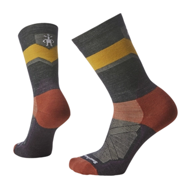 Fietssok Smartwool Women Bike Zero Cushion Crew Socks Charcoal