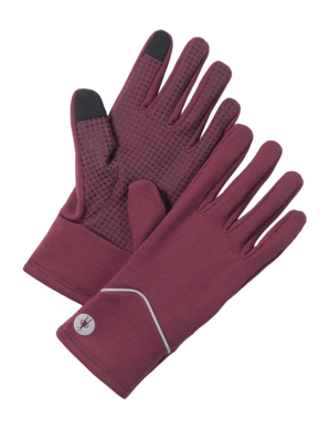 Gants Smartwool Unisex Active Fleece Glove Black Cherry