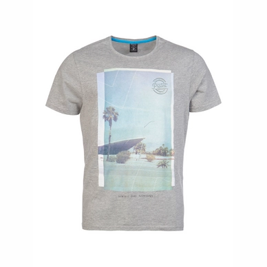 T-Shirt Protest Mater Dark Grey Melee Herren