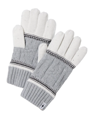 Gants Smartwool Unisex Popcorn Cable Glove Natural