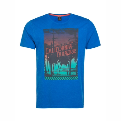 T-Shirt Protest Men Cadwell Medium Blue